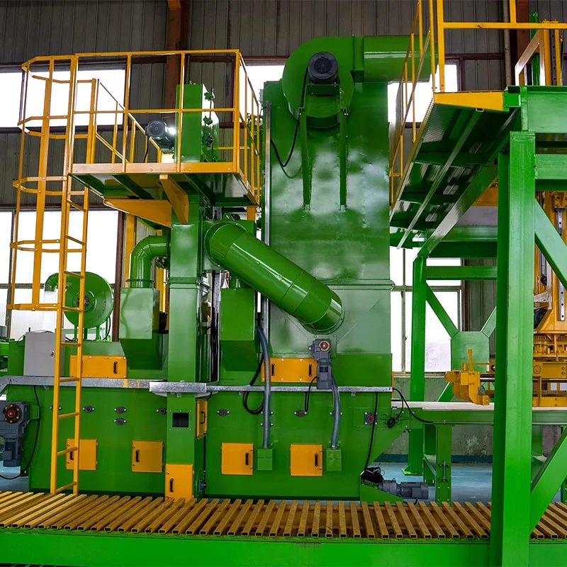 دستگاه تصفیه سطح آجر بتن سیمان شات بلاست